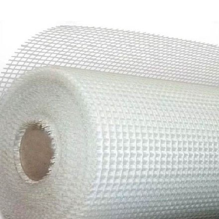 Imagen de Rollo 5 mt. malla fibra de vidrio para revoques 10x10mm x 100cm