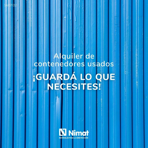 Imagen de Alquileɾ de contenedoɾes usɑdos  Guɑɾdɑ́ lo que necesites