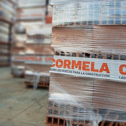 Imagen de Pallet 144 ladrillos cerámicos CORMELA 12.018.33 6 Ag.