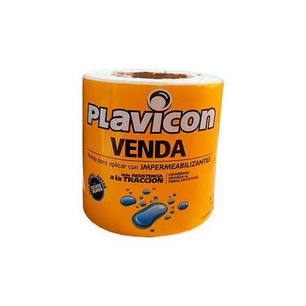 Imagen de Rollo 25mt. venda fibra sintéctica PLAVICON 10 cm ancho
