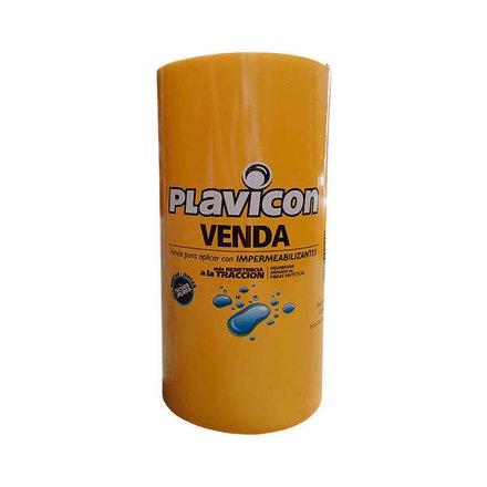 Imagen de Rollo 25mt. venda fibra sintéctica PLAVICON 20 cm ancho