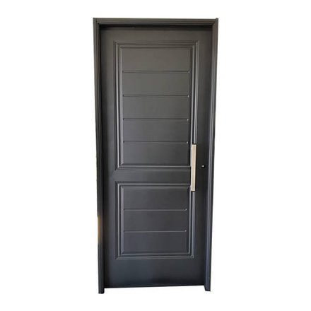 Imagen de Puerta NEXO chapa simple Negra c/ barral 0.85 x2.05 cm Izq -E280I