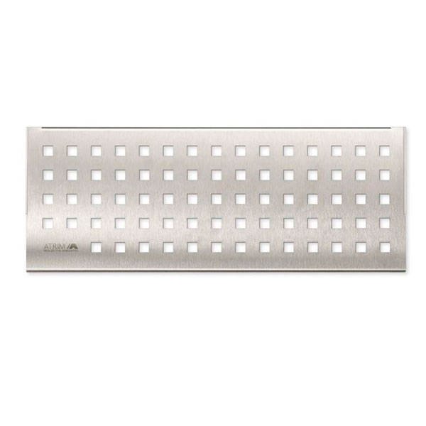 Imagen de Estante rectangular ATRIM acero cepillado Cuadrado para aplicar