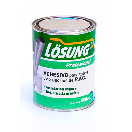 Imagen de Adhesivo p/ PVC LÖSUNG 500 cc. fco.con pincel