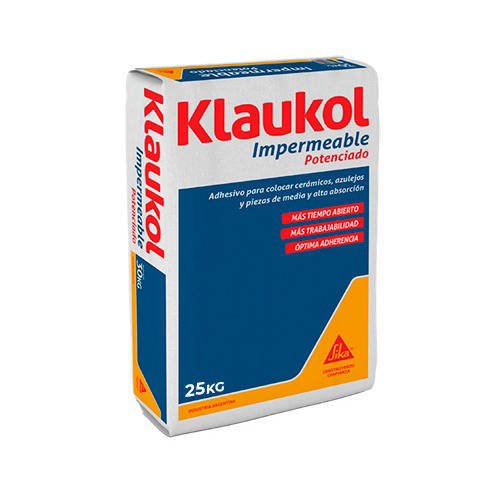 Imagen de Pegamento para cerámicas KLAUKOL impermeable potenciado x 25 kg.