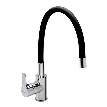 Imagen de Monocomando PEIRANO Colors negro cocina mesada 20-172