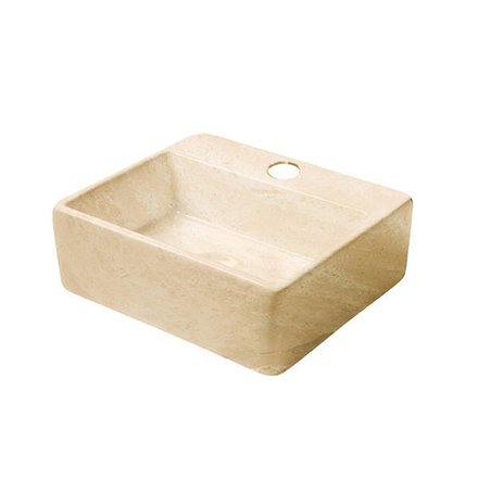 Imagen de Bacha IDEAL marmolada beige 33 x 29 x 11,5 cm. 1 Ag. S/sop. 10034