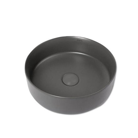 Imagen de Bacha IDEAL redonda chica gris mate 36 x 12 cm. S/sopapa - 10084
