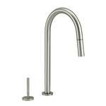 Imagen de Monocomando mesada cocina PEIRANO Joystick Beat Nickel 20-201NI