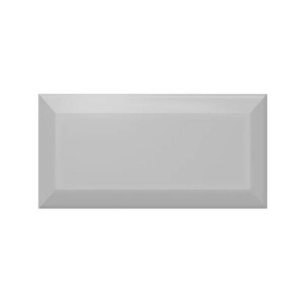 Imagen de Cja 88 un (1 m2) Beveled Subway biselado Grey MISIONES 15x7.5cm