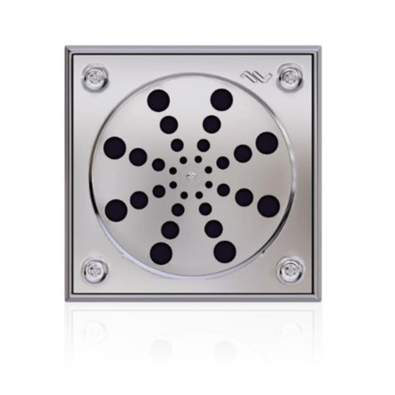 Imagen de Reja giratoria 15x15cm acero inox. Rohermet