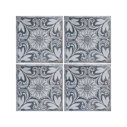 Imagen de Cerámica PIU Volterra Deco Fiore 15x15 cm.