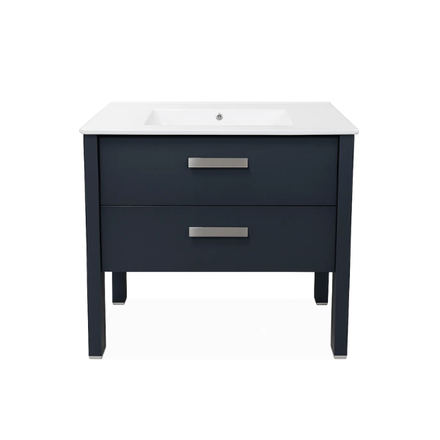 Imagen de Vanitory CAMPI Folk Gris alto (con patas) 90 cm FO90 1ag