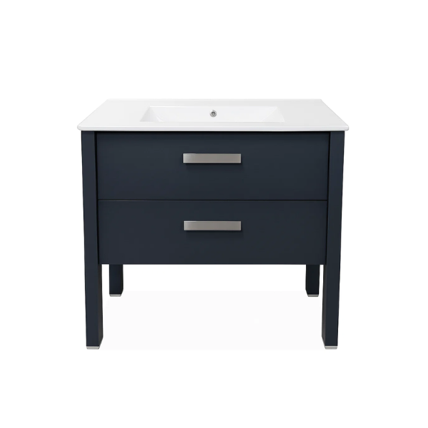 Imagen de Vanitory CAMPI Folk Gris alto (con patas) 90 cm FO90 3ag