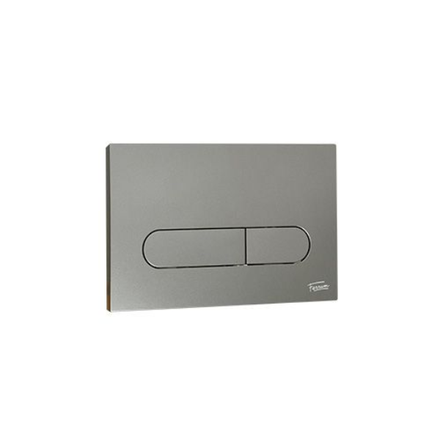 Imagen de Tapa doble tecla FERRUM embut.rectang. Gris Grafito VTA56-GG