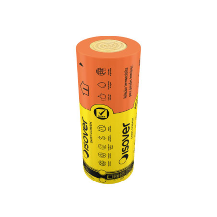 Imagen de Rollo lana vidrio Isover Acustiver R 50mm 40cm x16 mt. 7041001