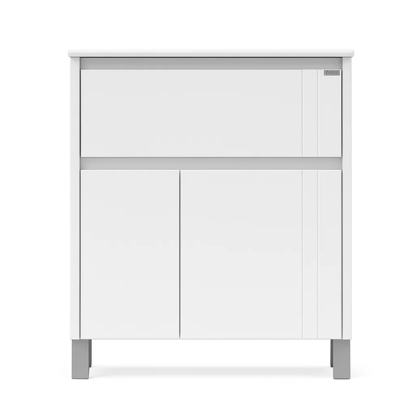 Imagen de Vanitory SCHNEIDER Nature PVC blanco 60cm - mesada 3 ag