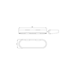 Imagen de Toallero FV Armonía BARRAL CORTO CROMADO 0163/M8-CR