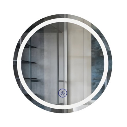 Imagen de Espejo led circular QUALIKA Q1 80cm Touch + intensidad regulable