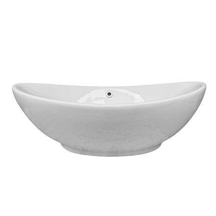 Imagen de Bacha RHAYPIC ovalada 60x37x19cm. blanco brillante 9019