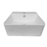 Imagen de Bacha RHAYPIC rectang. 40,5x43x14,5cm. 1 Ag.blanco brillante 9450