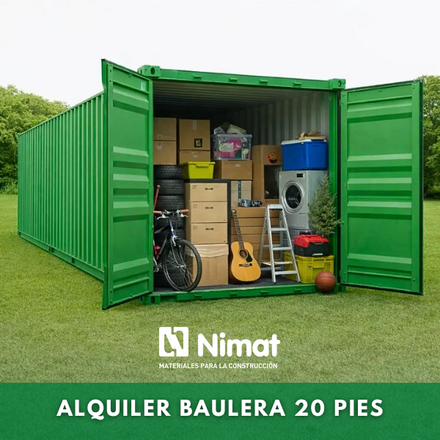 Imagen de Alquiler Baulera 20 pies