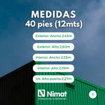 Imagen de Alquiler Baulera 40 pies