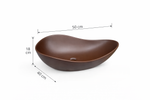 Imagen de Bacha RHAYPIC hoja 50x40x18cm. coffee mate con sopapa 9715 P-247