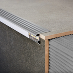 Imagen de Nariz de escalon ATRIM lumiere led 30x45mm x 2,5m cromo mate 3935