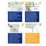 Imagen de Placa cielorraso BARBIERI perfilplas B2 200 x10 mm blanco 5 mts