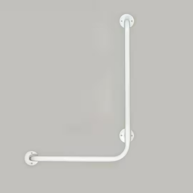 Imagen de Barral angular 90º 48x68 ACCECO seguridad blanco AS-507 Izq.