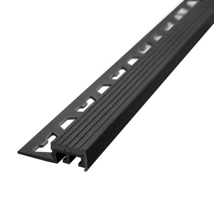 Imagen de Protector de escalon ATRIM-918 10x18mm x 2.50 mt.PVC Border Negro