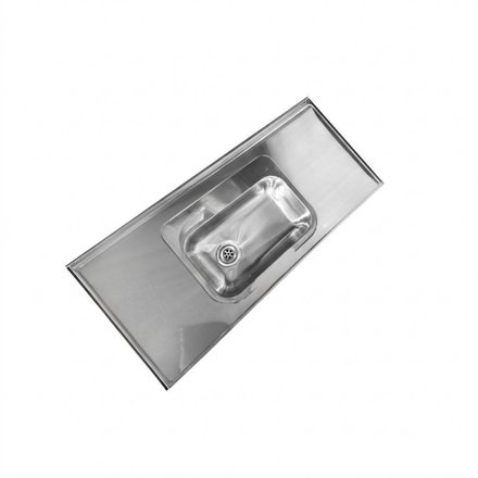 Imagen de Mesada 160cm JOHNSON ac.430 c/resp.sin aguj.c/p.sim zz-52 cen.