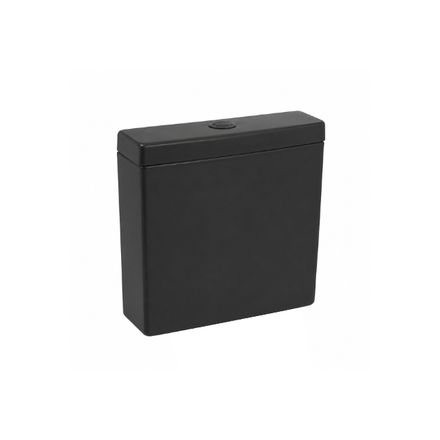 Imagen de Depósito apoyo PEIRANO Stone Black con descarga dual