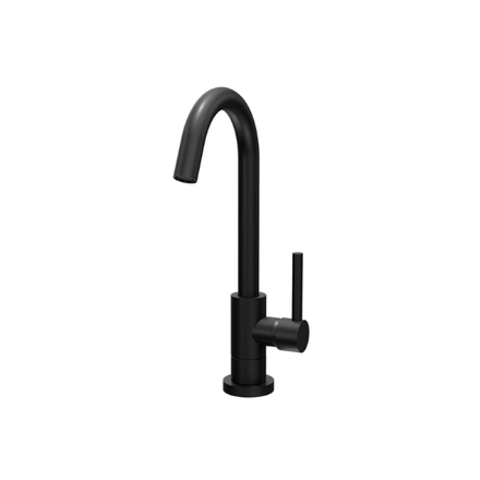 Imagen de Monocomando lavatorio lateral bajo ANDEZ Match Negro 185.19