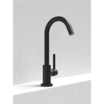 Imagen de Monocomando lavatorio lateral bajo ANDEZ Match Negro 185.19