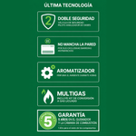 Imagen de Calefactor ESKABE Mf Miniconvex ® 5000 Kcal/h Multigas -S21 MX5 P