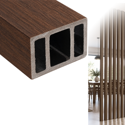 Imagen de Perfil WPC 42x60x2800mm URBEN Amande
