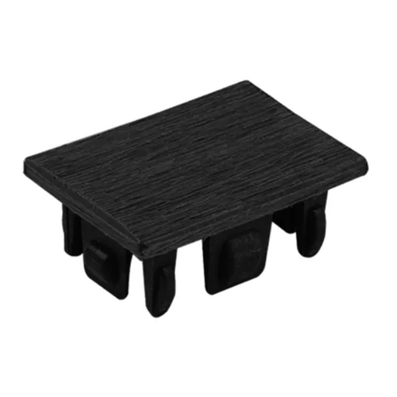 Imagen de Tapa para perfil WPC 42x60mm URBEN Noir