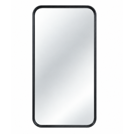 Imagen de Espejo MAJA rectangular 50 x 90 cm. marco pvc simil hierro negro