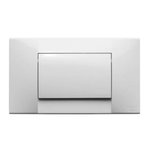 Imagen de Tapa y tecla universal IDEAL p/ depósito de embutir - blanca