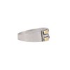 Imagen de Anillo Cruz Pampa Plata y Oro