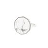 Imagen de Anillo Howlita y Zirconias