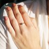 Imagen de Anillo Corazón Oro 18k con zirconia