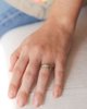 Imagen de Anillo Faja Plata y Oro