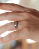 Imagen de Anillo Faja Plata y Oro