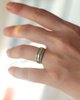 Imagen de Anillo Faja Plata y Oro