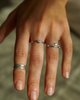 Imagen de Anillo corazón de zirconias