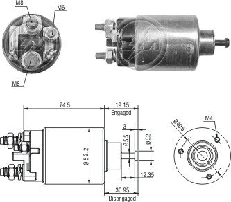 Imagen de AUTOMATICO ARRANQUE CHEVROLET S10/VECTRA/SAIL/CELTA C/DELCO