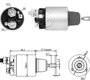 Imagen de AUTOMATICO ARRANQUE JF M-BENZ 366/352 CON REDUCTOR
